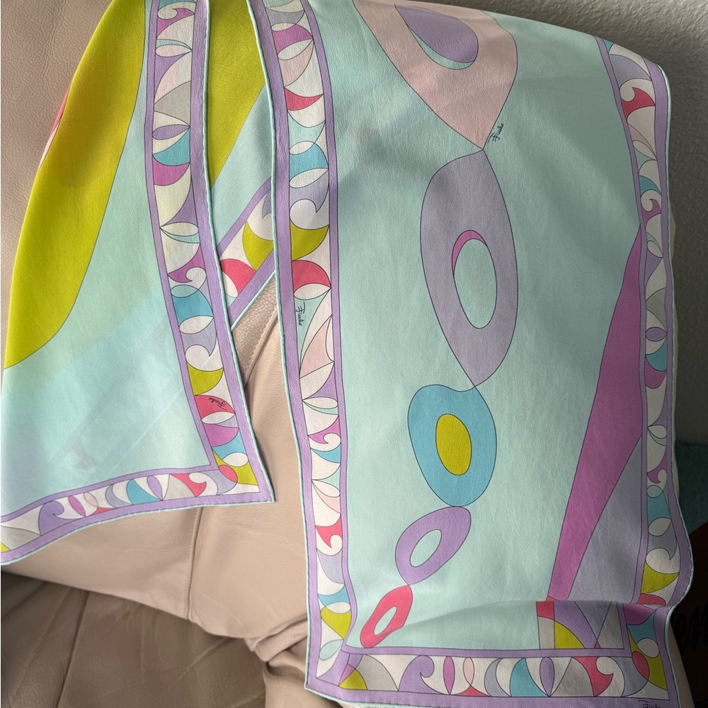 Emilio Pucci Silk Scarf